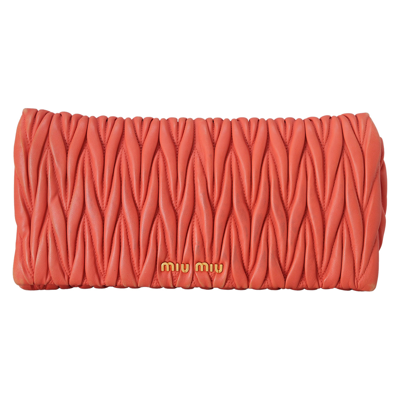MIU MIU(USED)미우미우 RP345M 마틀라세 클러치 숄더백